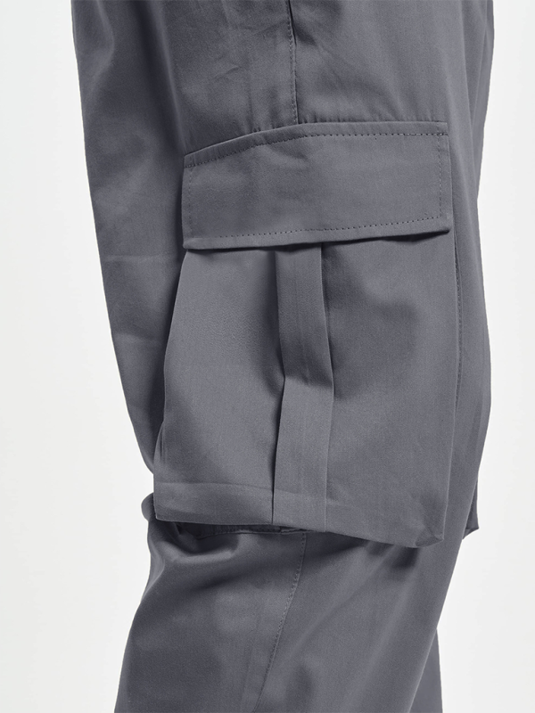 New Men's Overalls Drawstring Multi-Pocket Outdoor Thin Casual Pants - Skijnn UK