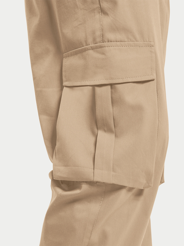 New Men's Overalls Drawstring Multi-Pocket Outdoor Thin Casual Pants - Skijnn UK